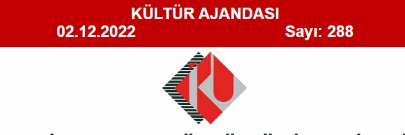 Kültür Ajandası 288. Sayı