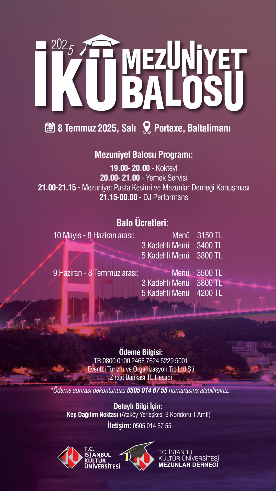 İKÜ 2025 Mezuniyet Balosu