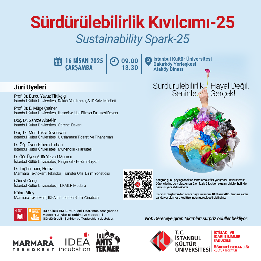 "Sürdürülebilirlik Kıvılcımı-25" Yarışması