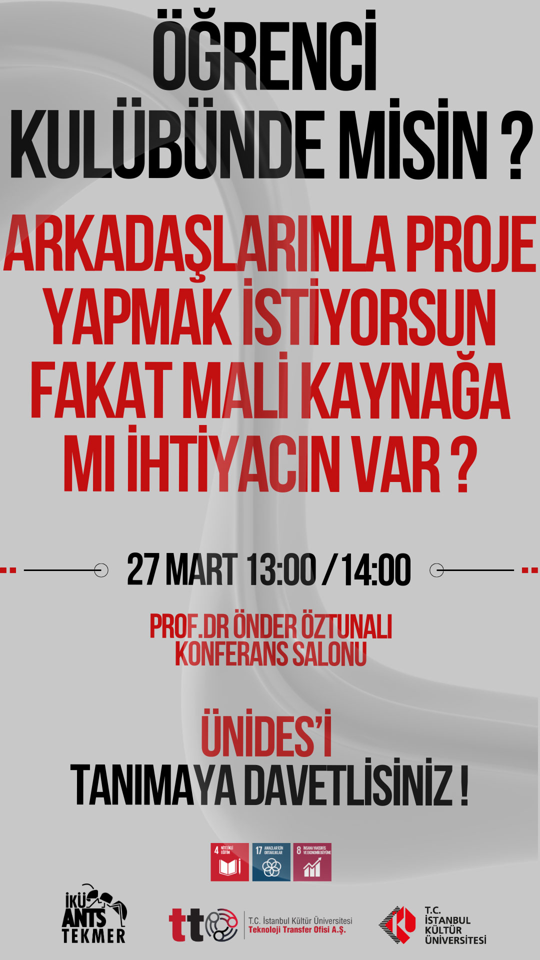 ÜNİDES’ten Öğrencilere Büyük Destek!