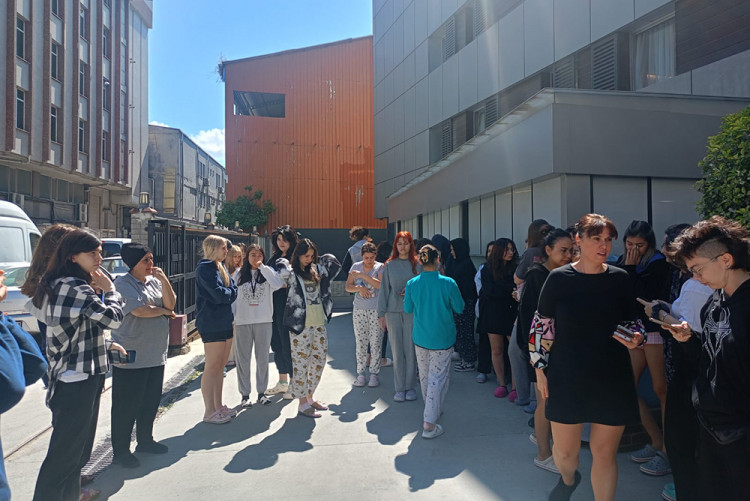 İstanbul Kültür Üniversitesi Deprem Tatbikatı