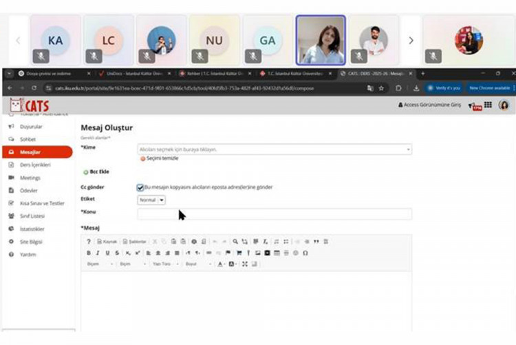 2025-2026 Akademik Yılı Dijital Eğitim Oryantasyonu