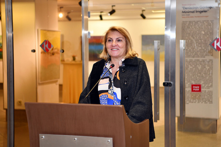 İhsan Doğrusöz “Denizcinin Günlüğü; Minimal İmgeler” Resim Sergisi Açıldı