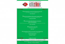 KÜLTÜRK Dergisi'nin 7. Sayısı Yayımlandı